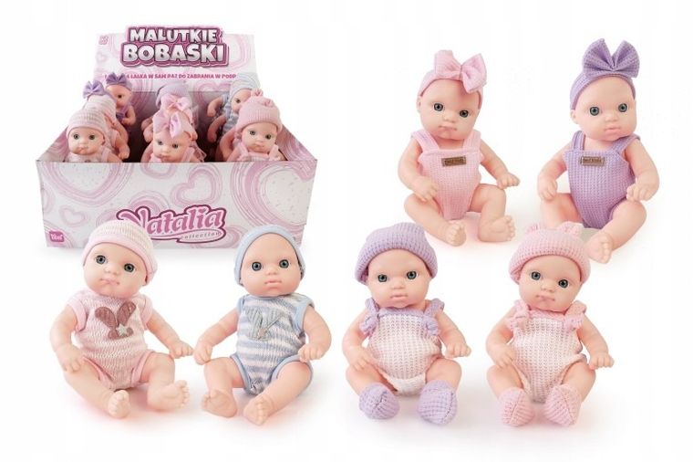 Natalia, lalka bobas, 20 cm, 1 szt.