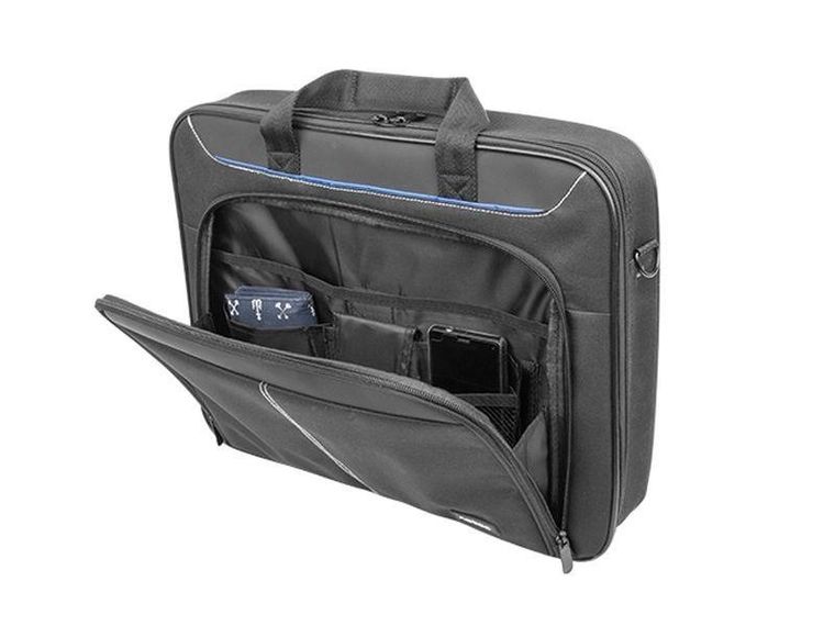 Natec, torba na laptopa, Doberman, NTO-0768, 15,6", czarny