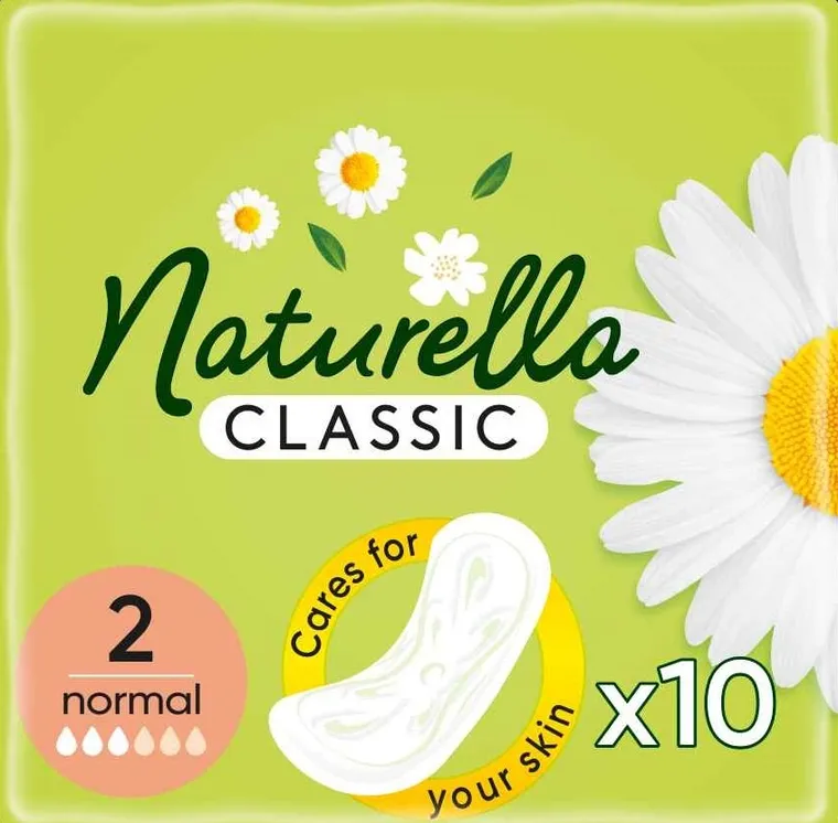 Naturella, Classic Normal Camomile, podpaski, 10 szt.
