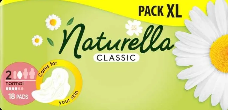 Naturella, Classic Normal Camomile, podpaski, 18 szt.