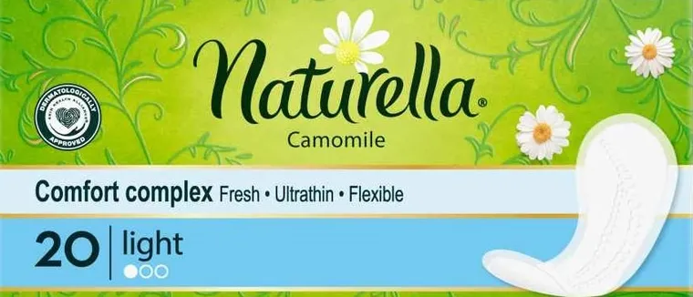 Naturella, Normal Camomile, wkładki higieniczne, 20 szt.