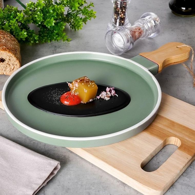 Nava, talerz do serwowania, porcelanowy, Terrestrial, 40-26.5 cm