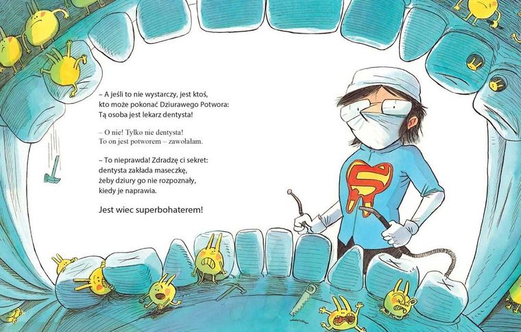 Nawet potwory myją zęby