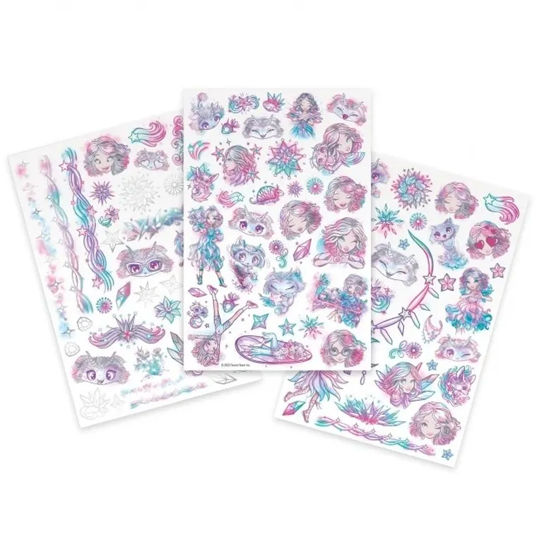 Nebulous Stars, Estrelia, tatuaże dla dzieci, 3 rodzaje