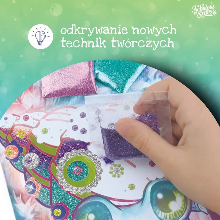 Nebulous Stars, Marinia, album do scrapbookingu z folią i brokatem