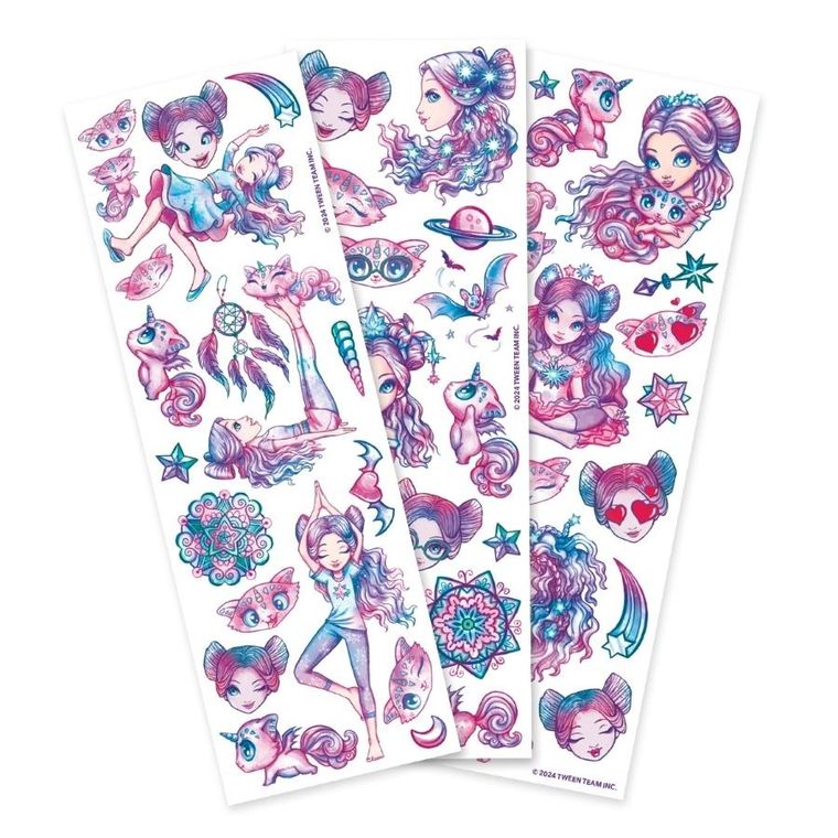 Nebulous Stars, Nebulia, tatuaże dla dzieci, 50 szt.