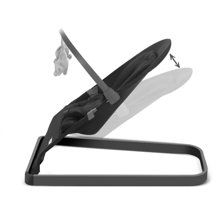 Neno, Chiaro, leżaczek, bujaczek dla dzieci, Black