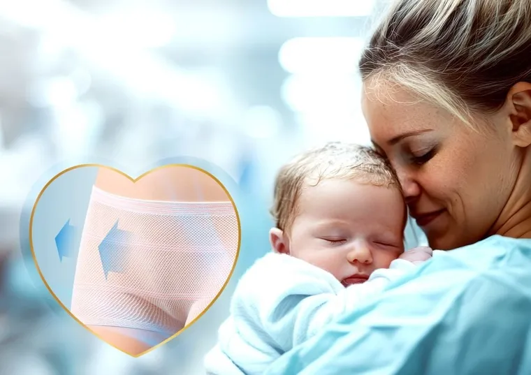 Neno, Sempre, wielorazowe majtki poporodowe, rozmiar L, 2 szt.