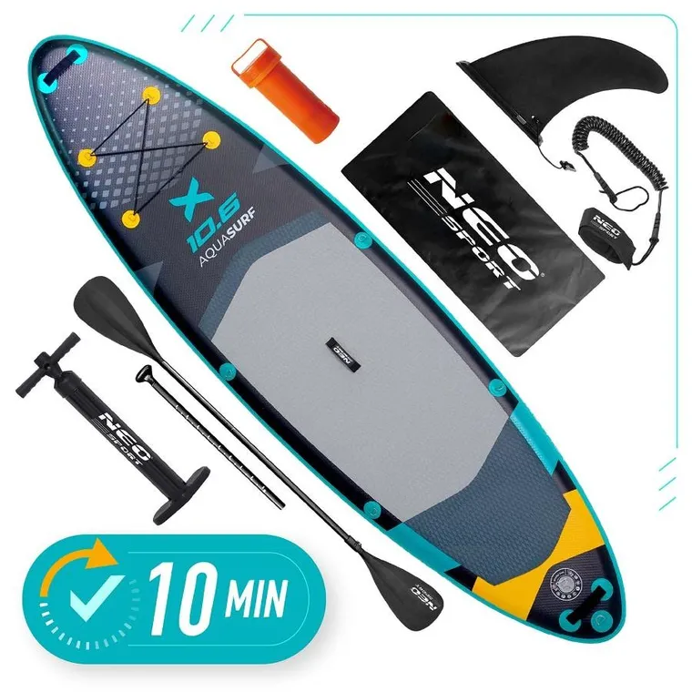 Neo-Sport, Aquasurf, deska SUP, 320-84-15 cm