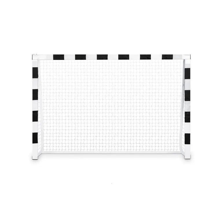 Neo-Sport, bramka do piłki nożnej, czarno-biała, 300-200-90 cm, NS-465