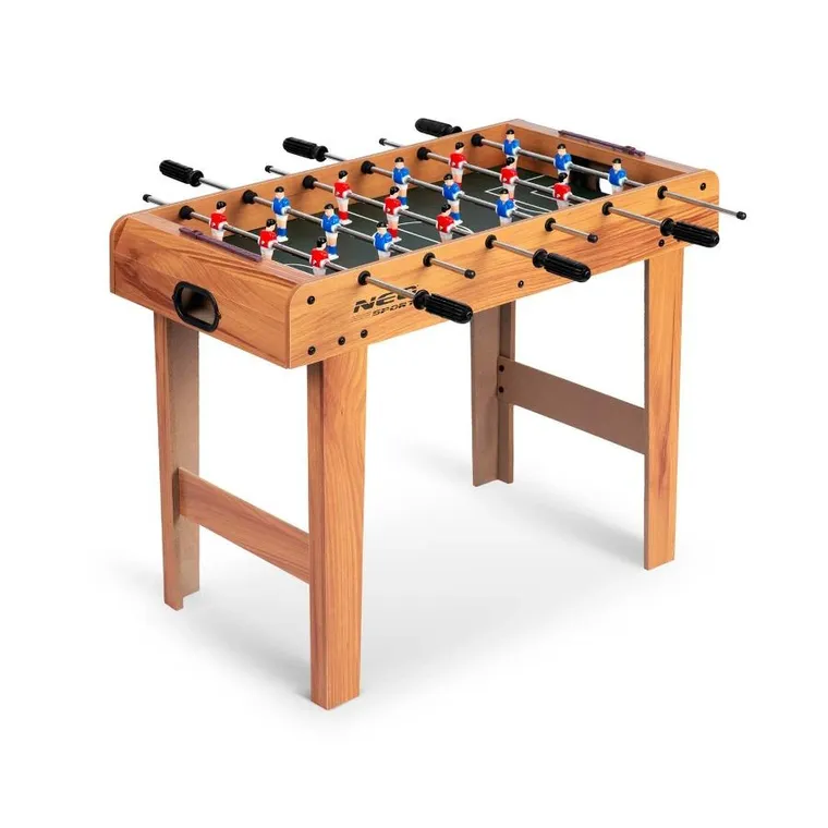 Neo-Sport, drewniany stół do piłkarzyków, 70-37-62 cm