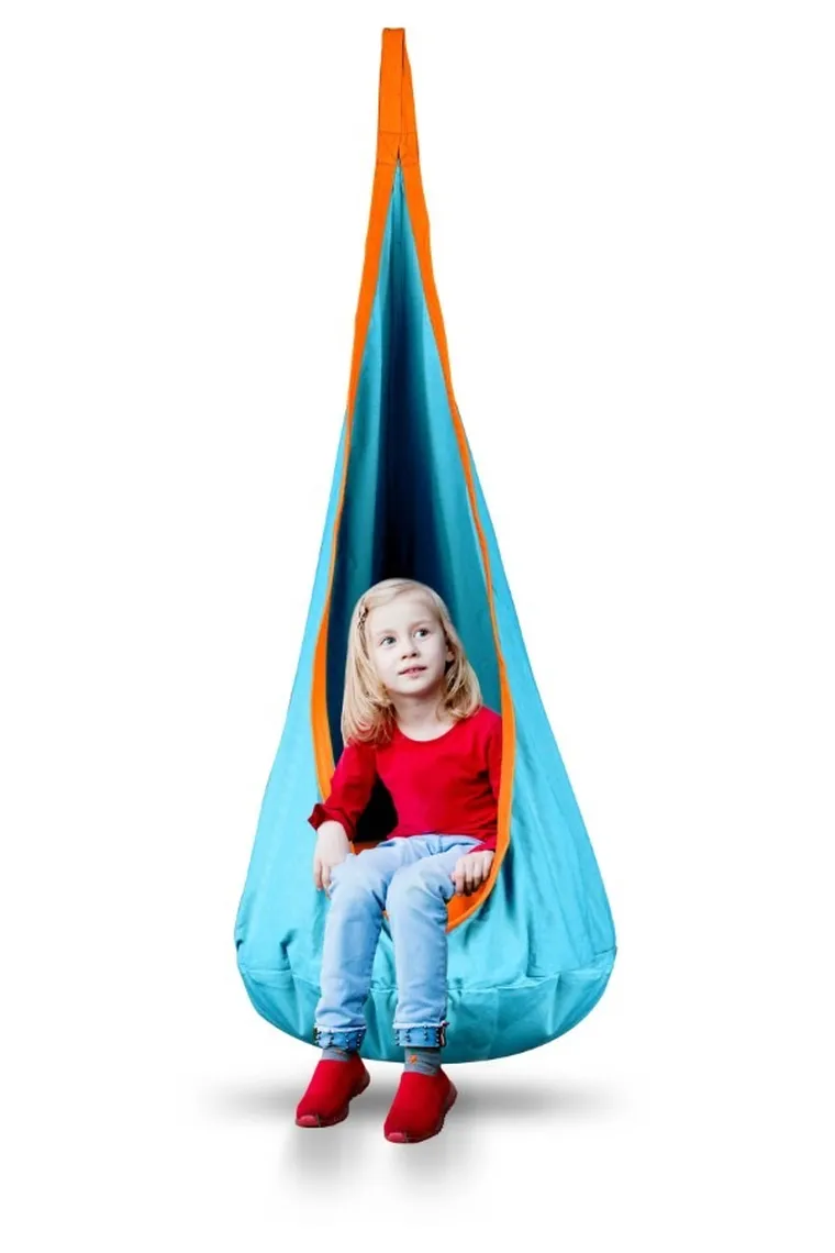 Neo-Sport, huśtawka, fotel wiszący dla dzieci, błękitny