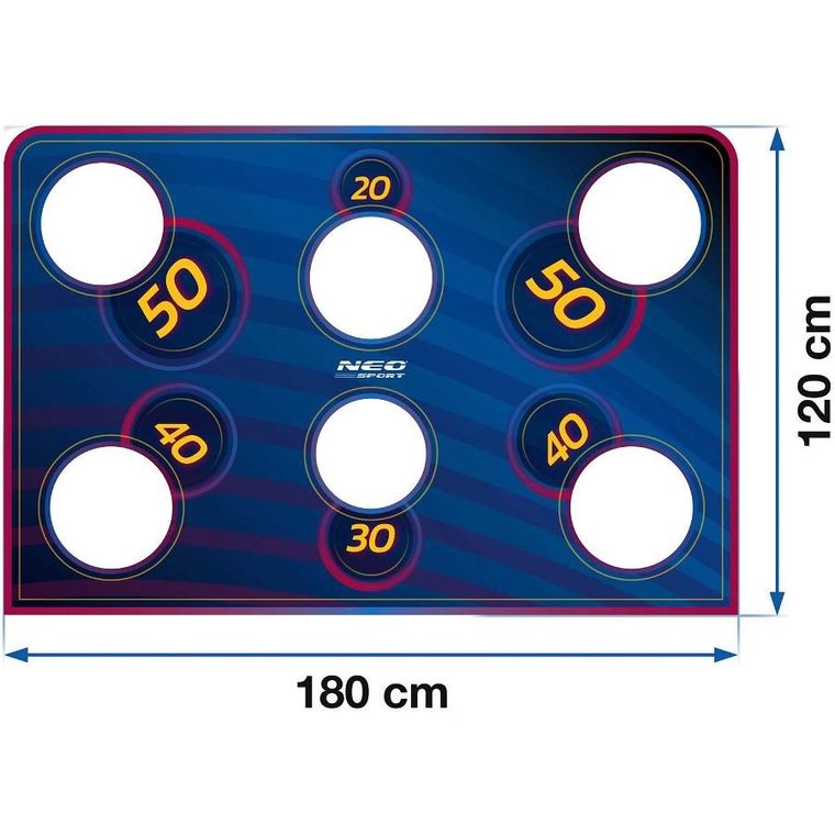 Neo-Sport, mata celnościowa do bramek, 180-120 cm