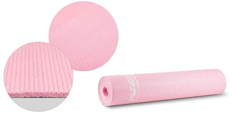 Neo-Sport, mata do ćwiczeń, 173-61 cm, różowa