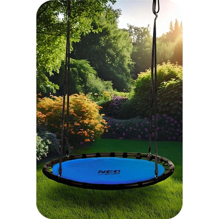 Neo-Sport, Swingo, huśtawka bocianie gniazdo, 120 cm