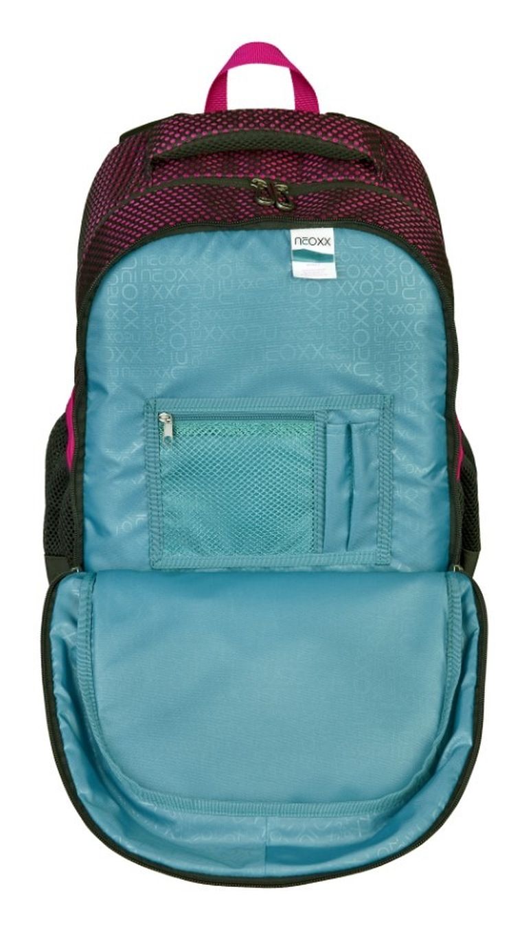 Neoxx, Fly, plecak szkolny, Crazy, różowy