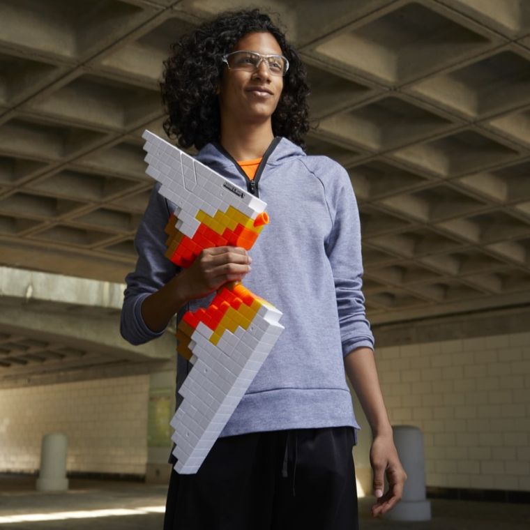 Nerf Minecraft, Sabrewing, automatyczny łuk, wyrzutnia i 8 strzałek