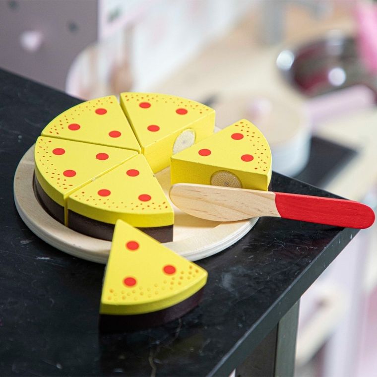 New Classic Toys, ciasto kremowe, jedzenie do krojenia