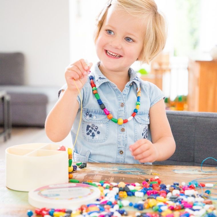 New Classic Toys, drewniane koraliki, 260 gramów