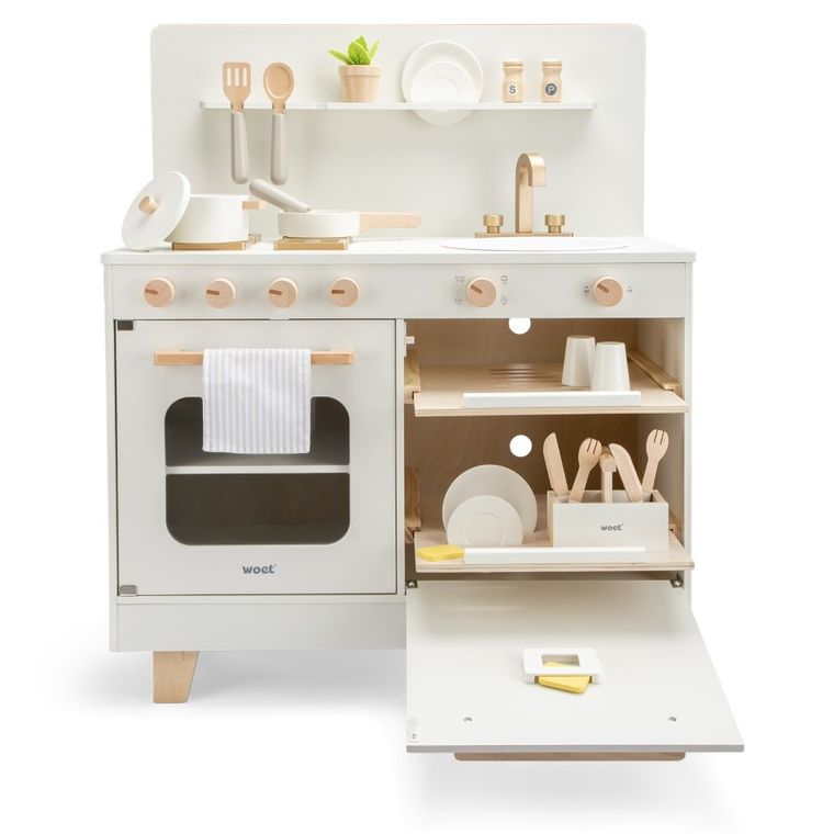 New Classic Toys, Woet, drewniana kuchnia ze zmywarką