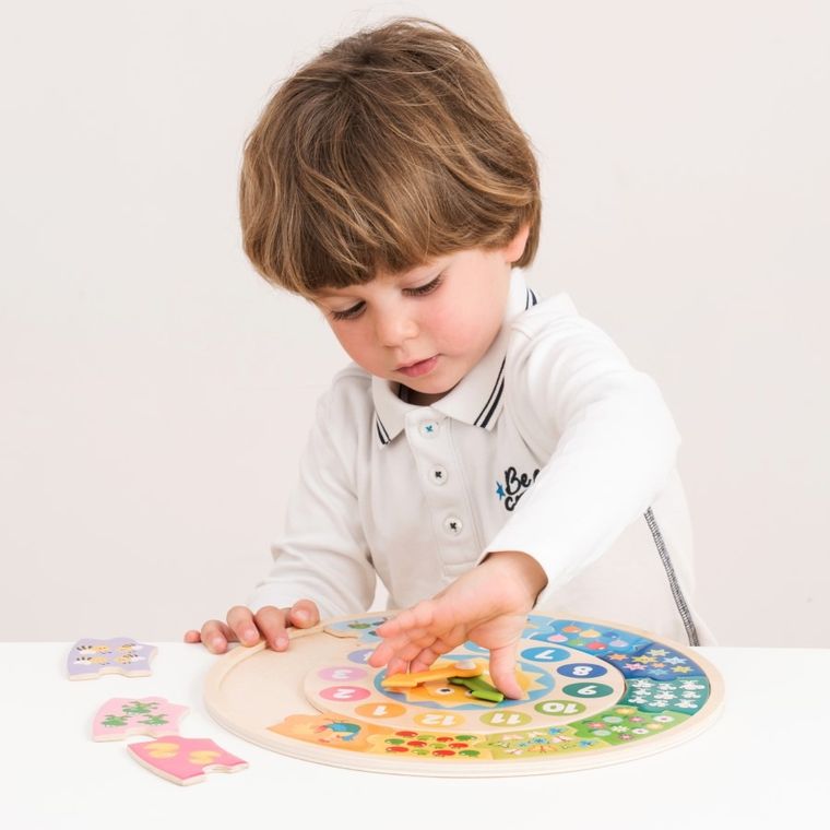 New Classic Toys, Zegar, puzzle