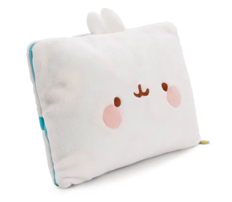 Nici, Molang, kocyk i poduszka 2w1