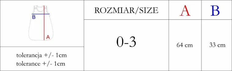 Nicol, Kwiatki, śpiworek nieocieplany, TOG 1.0, 0-3 m