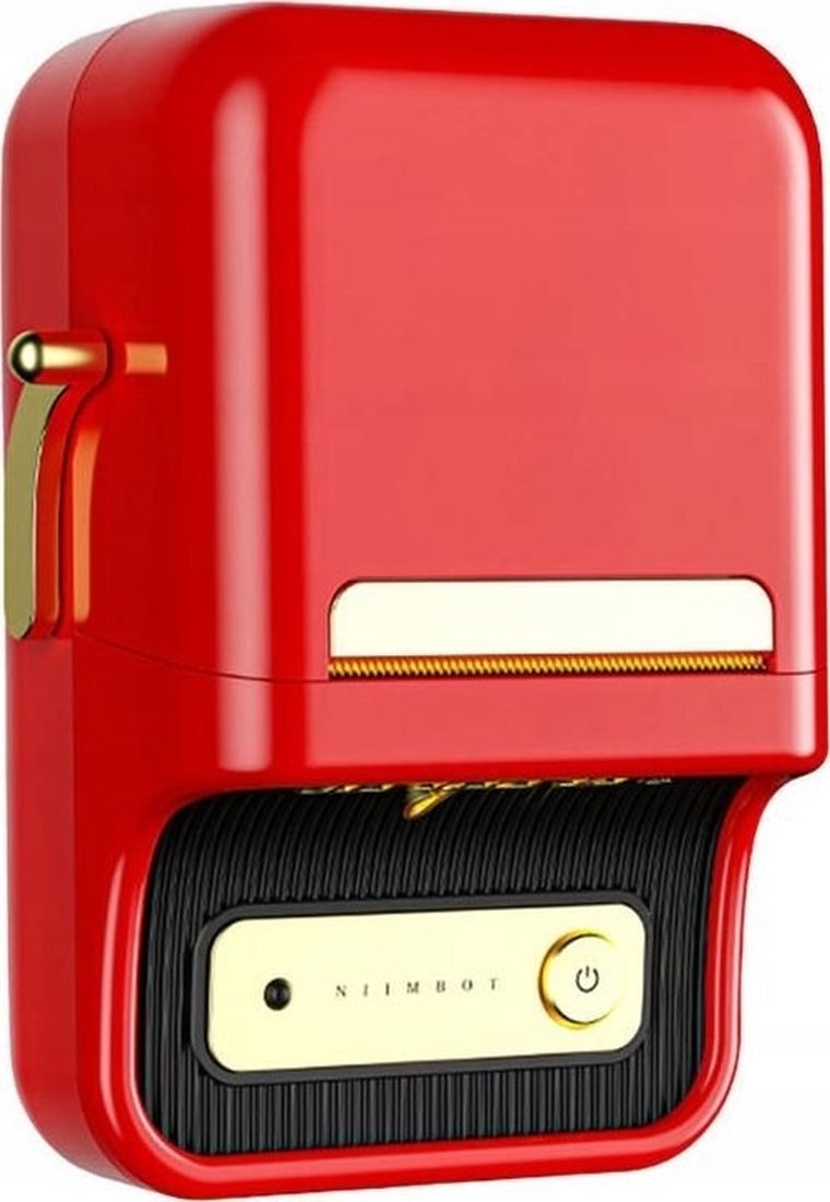 Niimbot, drukarka etykiet, B21S, czerwony