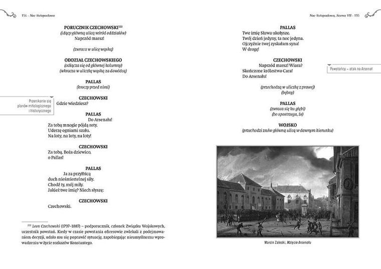 Noc listopadowa. Wydanie z opracowaniem i streszczeniem