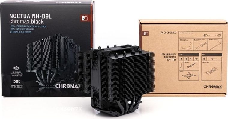 Noctua, chłodzenie CPU, NH-D9L chromax.black