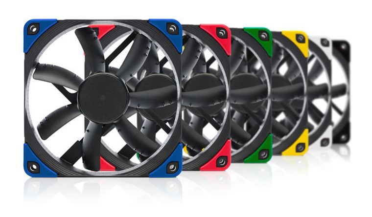 Noctua, wentylator, 120mm, NF-S12A, PWM, Chromax Black Swap Colors