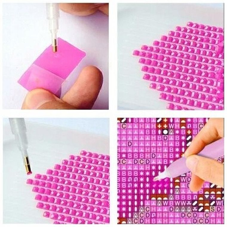 Norimpex, diamentowa mozaika, Sowy białe