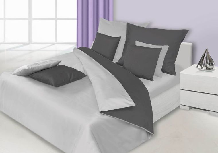 Nova 3, pościel gładka z wysokiej jakości bawełny, 160-200 cm