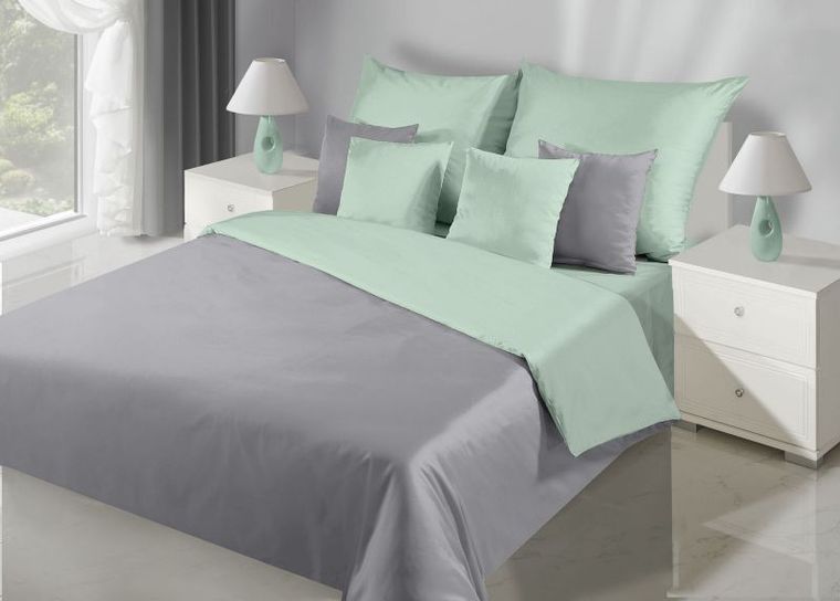 Nova 3, pościel gładka z wysokiej jakości bawełny, 220-200 cm
