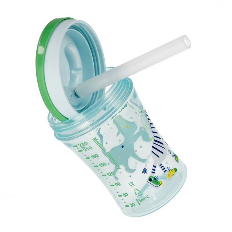 Nuk, Action Cup, kubek, 12m+, zielony, 230 ml