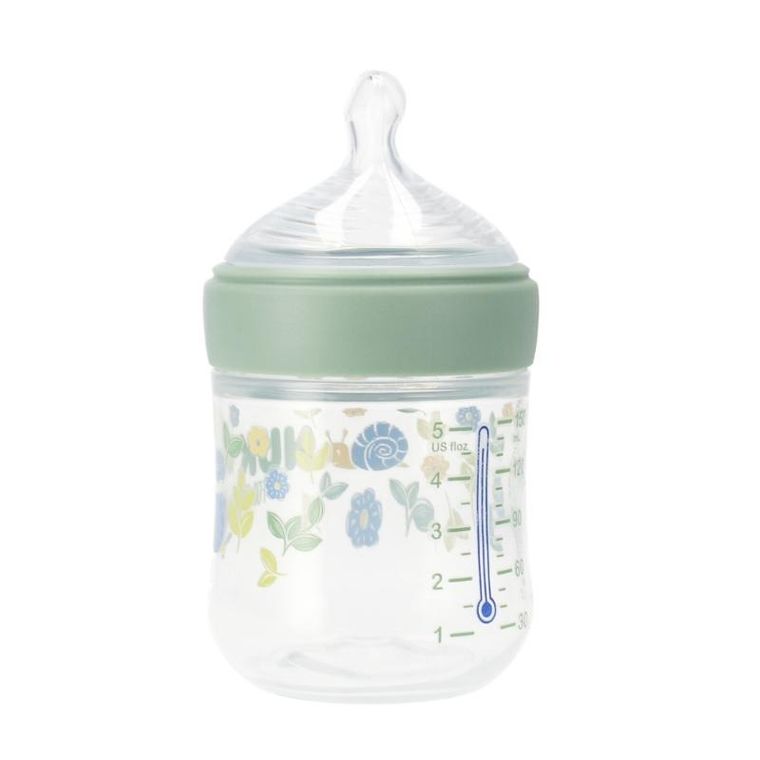 Nuk, For Nature, butelka, 0-6m, zielona, 150 ml