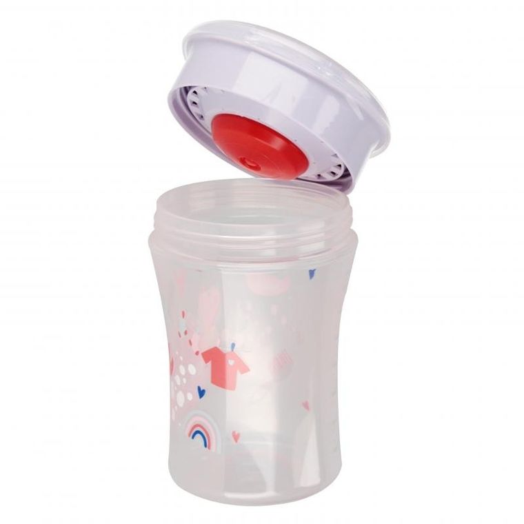 Nuk, Mini Magic Cup, kubek, 8m+, czerwony, 230 ml