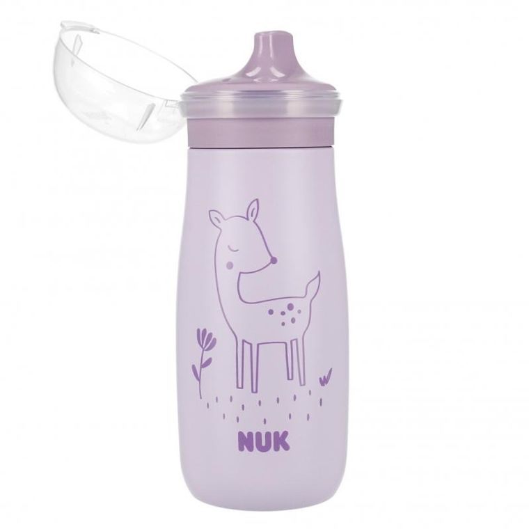 Nuk, Mini-Me, kubek stalowy, 9m+, jeleń, 300 ml