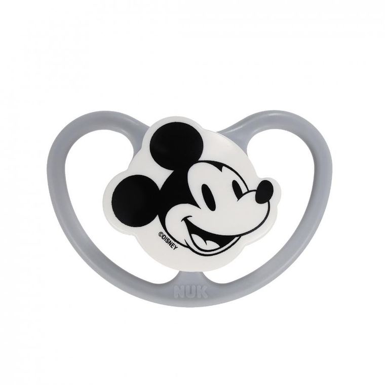 Nuk, Myszka Miki, Perfect Match Air, smoczek uspokajający, czerwony, 0-6m, 2 szt.