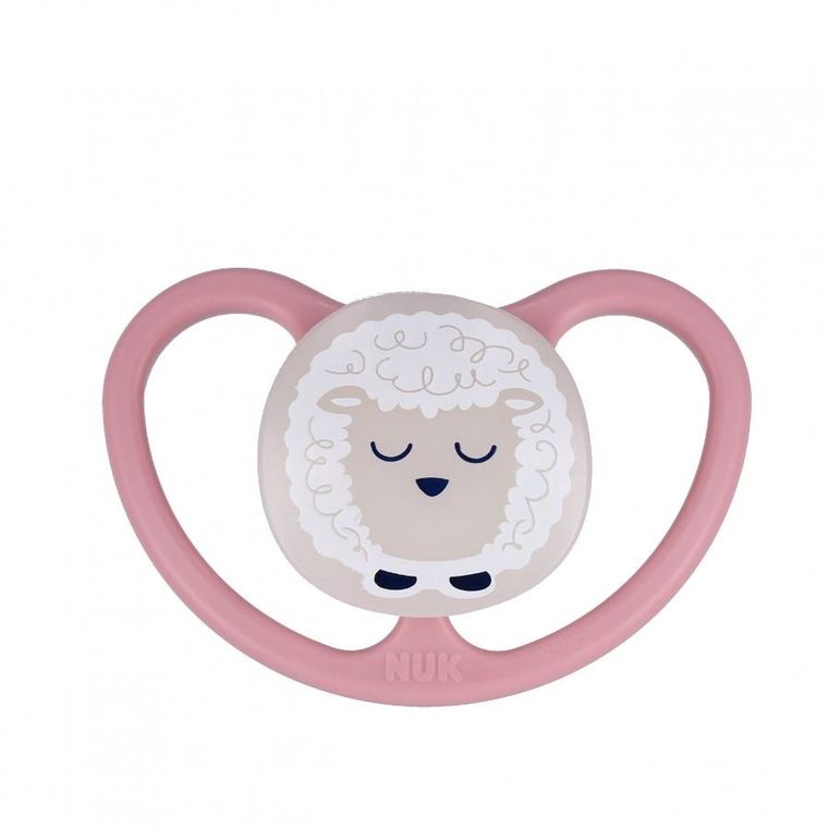 Nuk, Perfect Match Air, smoczek uspokajający, owca, 0-6m, 2 szt.