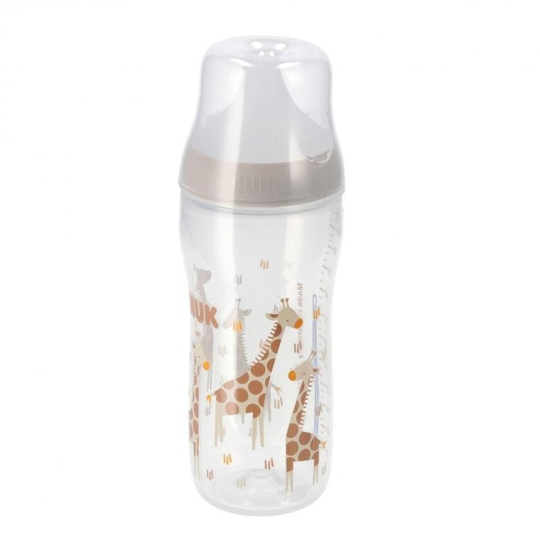 Nuk, Perfect Match, butelka, żyrafa, rozmiar XL, 360 ml