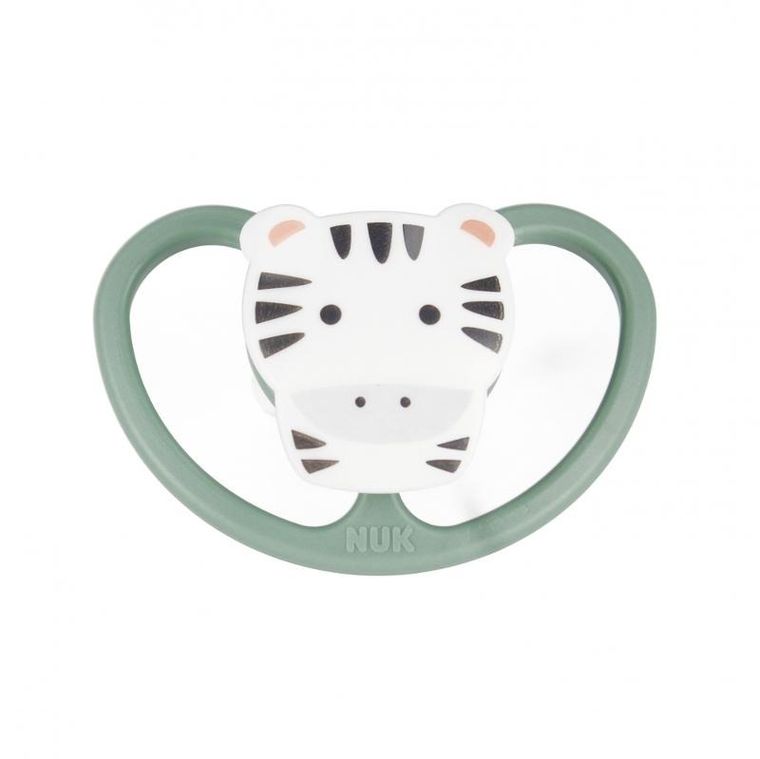 Nuk, Space, smoczek uspokajający, silikonowy, 18-36m, 1 szt.