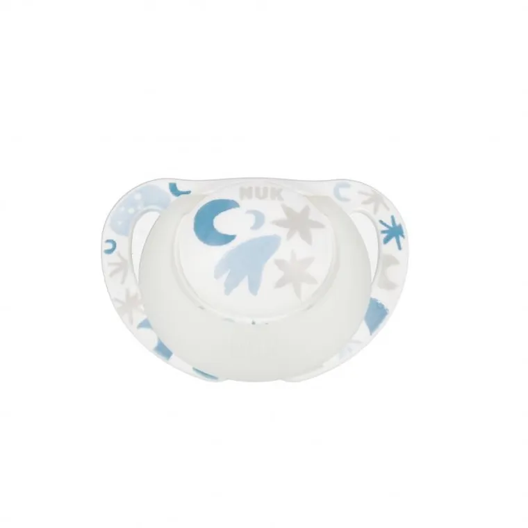 Nuk, Star, Day&Night, smoczek uspokajający, silikonowy, 0-6m, koala, 2 szt.