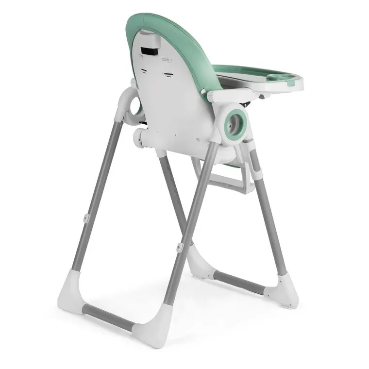 Nukido, Belo, krzesełko do karmienia ze stolikiem, leżaczek, zielone