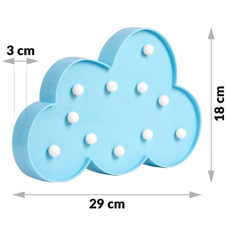 Nukido, lampka nocna, chmurka