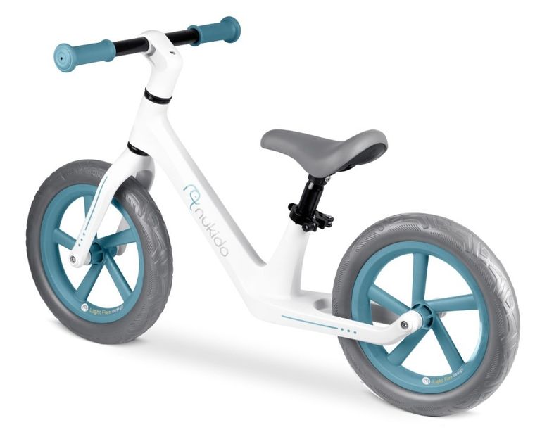 Nukido, Light Flee, rowerek biegowy dla dzieci, biały