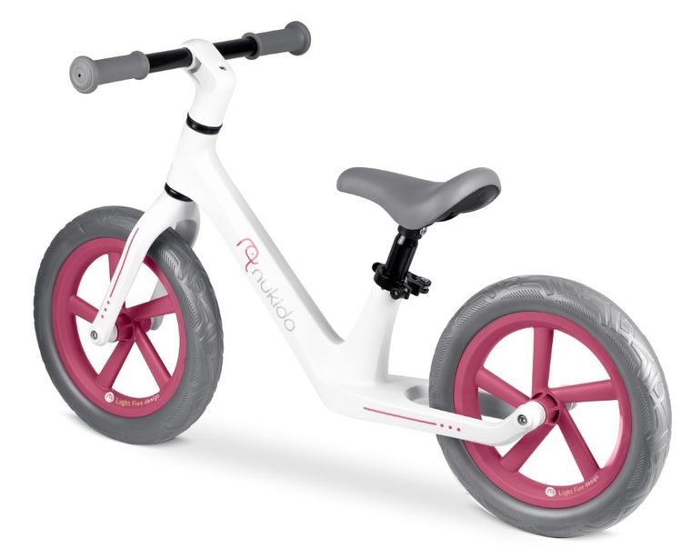 Nukido, Light Flee, rowerek biegowy dla dzieci, biały
