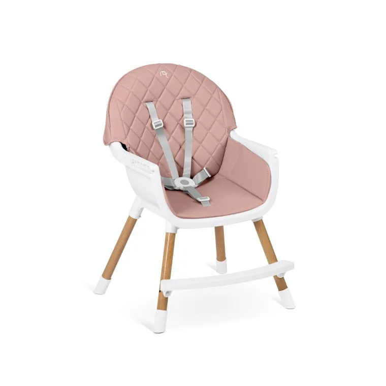 Nukido, Lilo, krzesełko do karmienia, różowe
