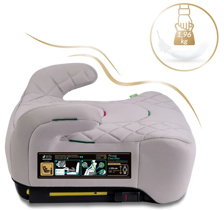 Nukido, Louis, podstawka samochodowa, szara, 125-150 cm