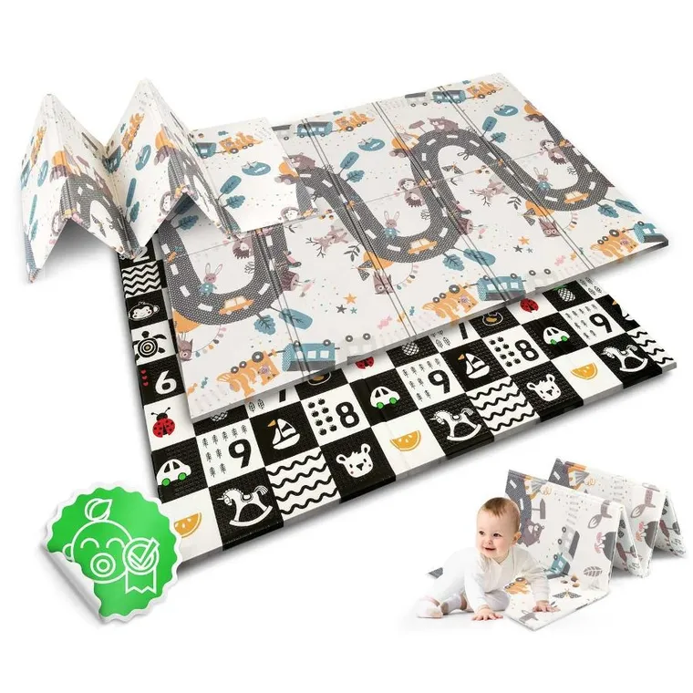 Nukido, mata piankowa, składana, 150-200-1 cm